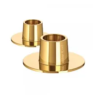 Ester & erik Kerzenhalter Set für Peitschenkerzen shiny gold