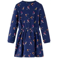 VidaXL Kinderkleid Marineblau 140