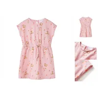 VidaXL Kinderkleid mit Taillenband Hellorange 104