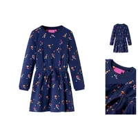 VidaXL Kinderkleid Marineblau 104
