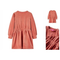 VidaXL Kinderkleid mit Langen Ärmeln Mittelrosa 116