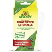 NEUDORFF Permanent Ungezieferleimfalle Nachfüllpack 4 Stück