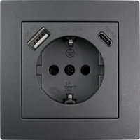 McPower Flair, 1x USB-C - 18W Quickcharge - 1x