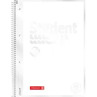 Brunnen Collegeblock Premium Student „White“ | A4, Lineatur 27,