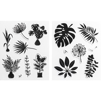 Heyda Motivstempel-Set Blätter 10,0 - 55,0 mm
