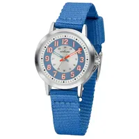 Atrium Kinder-Armbanduhr Analog Quarz Jungen Nylon A46-12 grau