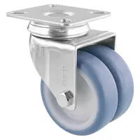 Wagner Soft-Lenk -Doppelrolle ECO - Ø 75 mm, Stahl
