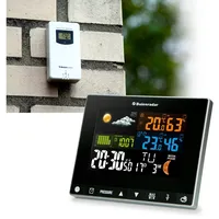 Alecto Buienradar BR700 Wetterstation Schwarz