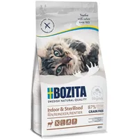 Bozita Indoor & Sterilised Grain Free Rentier 400 g