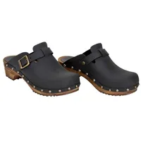 Sanita Wood-Kristel Open Clog Black Gr.42 | Grau -