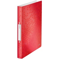 Leitz WOW Ringbuch 2-Ringe rot