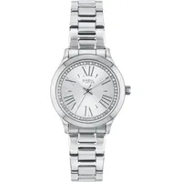 Breil Uhr Damen Abby Ziffernblatt Silber Bewegung NUR Zeit