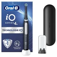 Oral-B iO 4N Elektrische Zahnbürste, Schwarz,