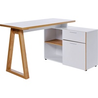 Jahnke Eckschreibtisch »CLUB C 130 E«, Eckschreibtisch, wechselseitig montierbar,