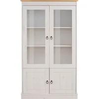 Home Affaire Vitrine »Indra«, aus massiver Kiefer, FSC®, Höhe