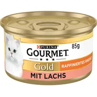 Purina Gourmet Gold Raffiniertes Ragout mit Lachs 12 x
