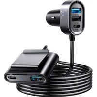 Joyroom Autoladegerät KFZ-Ladegerät 2x USB-C Typ-C pd + 2xQC3.0