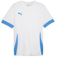 Puma teamGOAL Matchday Trikot Herren 12 white/electric blue lemonade