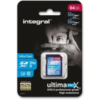 Integral 64GB Ultima ProX v90 (300/240MB/s) (Class10)