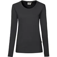Hakro Damen Longsleeve Mikralinar® karbongrau, 4XL