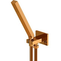 Steinberg Serie 135 Handbrausegarnitur, Stabhandbrause, integrierte Brauseanschlussbogen, 1351670RG mit