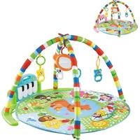 Chipolino Spielbogen, Krabbeldecke Happy Känguru Piano Spiegel 4 hängende