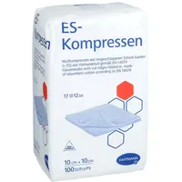 Docpharm gmbh Es-kompressen unsteril 10x10 cm 12fach