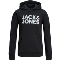 JACK & JONES Corp Logo Kapuzenpullover Black 10 Jahre