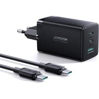 Joyroom schnelles GaN-Ladegerät 65 W USB-A, 2x USB-C schwarz