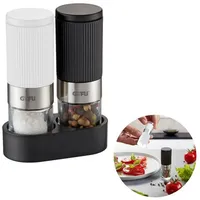 GEFU Salz- und Pfeffermühle TUSOME weiß und schwarz –