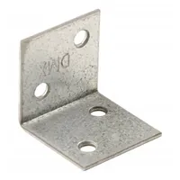 VidaXL Winkelhalterungen 150 Stk. 2 mm 30x25x30 mm Verzinkter