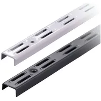 Boomet Wandschienen 2-reihig Weiß 150cm 2 Stück · 2
