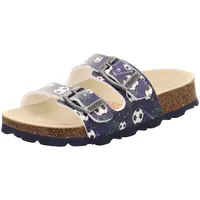 Superfit Fussbettpantoffel Nicht Zutreffend, Blau Mehrfarbig 8110, 27 EU