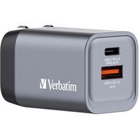 Verbatim GaN Charger 35 W, 2 Ports USB-C Ladegerät,
