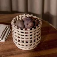 Ferm Living Keramik Korb, Small cashmere
