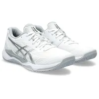 Asics Damen Gel-tactic 12, Sneaker, Weiss/REINSILBER, 38