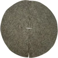 Siena Garden Schafwoll-Mulchscheibe Pflanzenschutz Ø 42 cm
