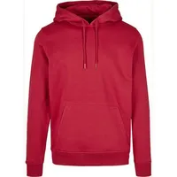Build Your Brand Heavy Kapuzenpullover Ruby L