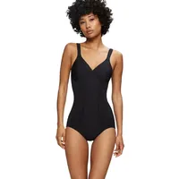 Triumph Modern Soft+Cotton BS mit dezenten Streifen schwarz
