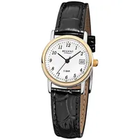 REGENT Damenarmbanduhr Leder F828 12120244 - Gold