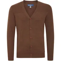 Blend Strickjacke CADEN dunkelbraun XXL