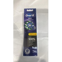 Oral-B Pro Cross Action Ersatzbürstenköpfe Schwarz