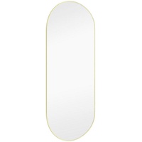 Mirrors and More Ovaler Wandspiegel Josephine Metall Rahmen Gold