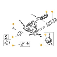 PRO PLUS Reibbelag Satz für Stabilisatorkupplung vorne und hinten)