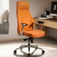 FineBuy Bürostuhl FineBuy Schreibtischstuhl Kunstleder Drehstuhl Ergonomisch Chefsessel -