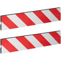 Relaxdays Garagen Wandschutz 2er Set, 50x10 cm, selbstklebend, Für