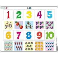 MVW Wildschütz GmbH Zählen 1-10 (Kinderpuzzle)