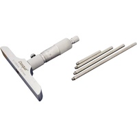 Dasqua 4611-8120 Tiefenmikrometer mit austauschbarer Stange 100mm (max) Ablesung: