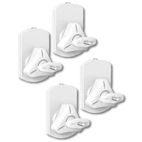 Ricoo 4 x Lautsprecher Wandhalterung LH038-W Lautsprecherwandhalterungen Boxenhalterung Wand