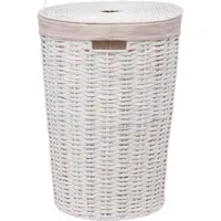5five simply smart Wäschekorb 40l Vannerie weiß